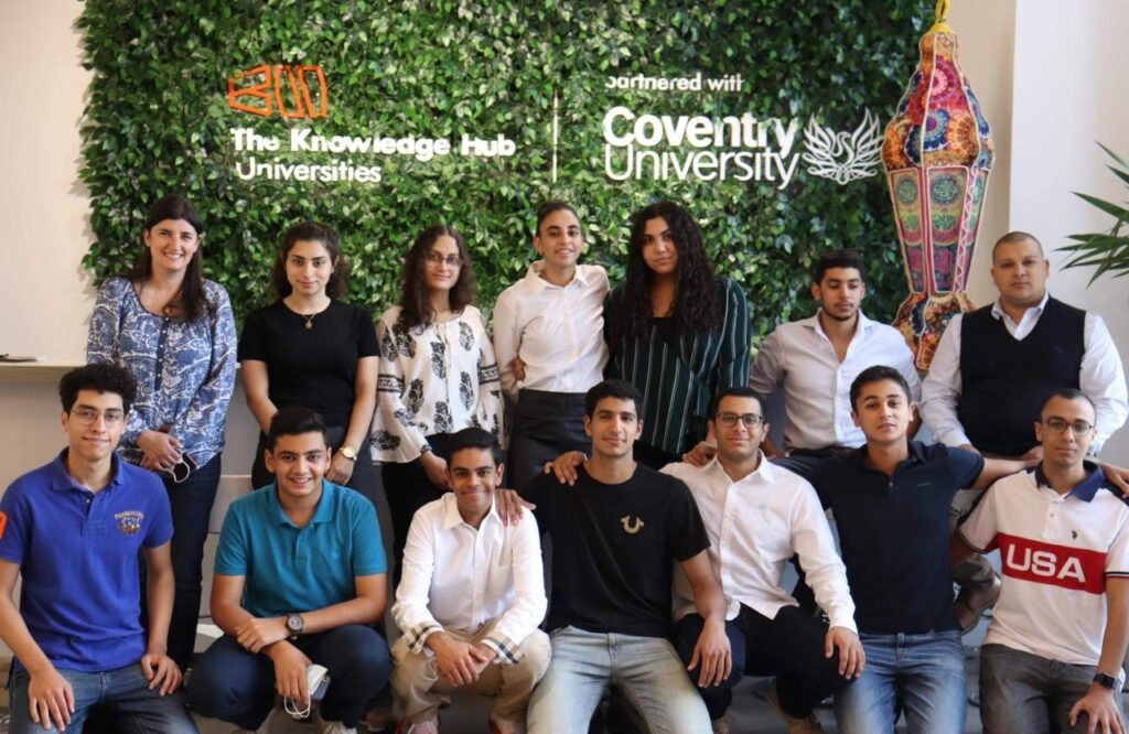 TKH-Coventry Students accepted to compete in the fourth round of Tatweer Misr Innovation Competition