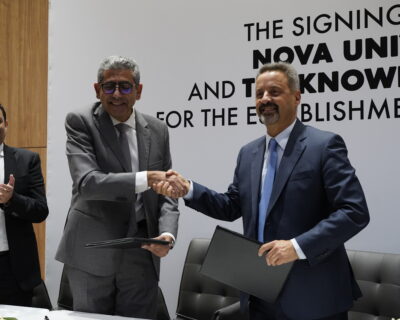 Agreement signed between Nova University Lisbon and The Knowledge Hub Universities for the establishment of Nova Cairo Branch at the New Capital