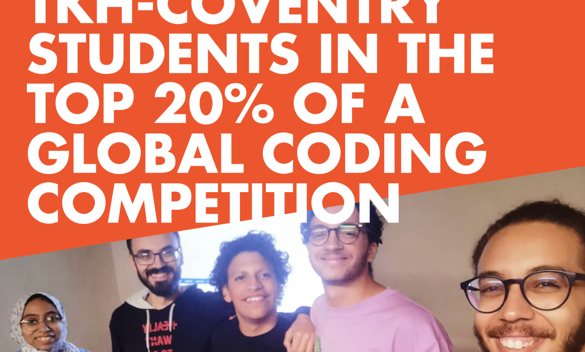 TKH-Coventry Students in the Top 20% of a IEEE Global Coding Competition