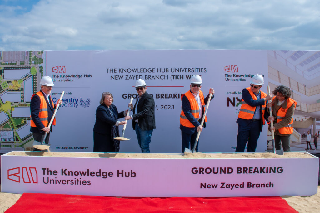 The Knowledge Hub Universities announces the Groundbreaking of our New Branch Campus (TKH West) at New Zayed