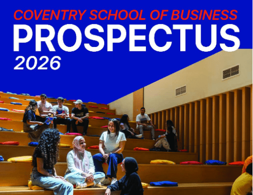 Coventry School of Business Launches 2026 Prospectus