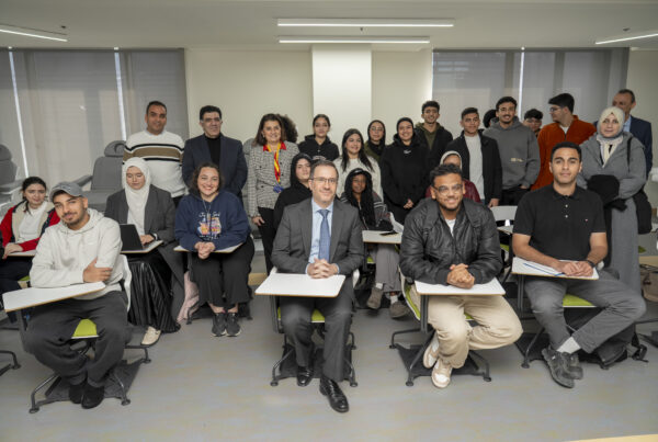 UK Ambassador Visits Coventry University Cairo at TKH, Engages with Students and Explores Campus Facilities